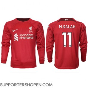 Liverpool Mohamed Salah #11 Hemma Matchtröja 2022-23 Långärmad